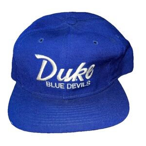Vintage Sports Specialities Duke Blue Devils Hat Blue Adjustable Snapback Cap
